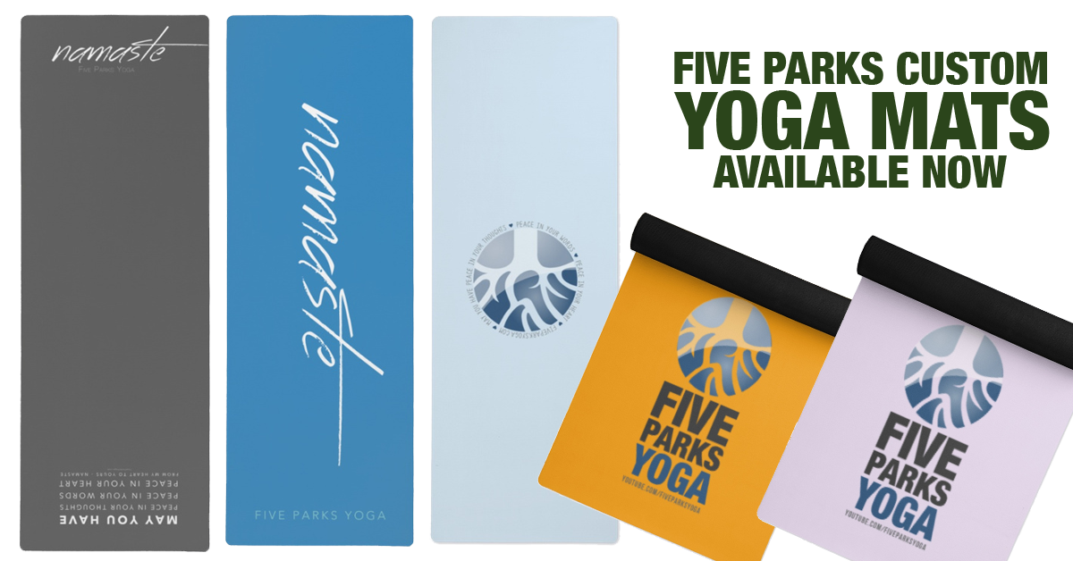 custommatspromo Five Parks Yoga Free Online Yoga Classes filmed