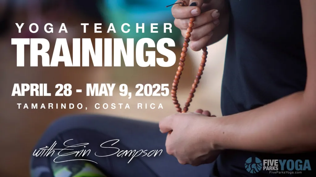 Yoga teacher trainings with Erin Sampson, April 28 to May 9, 2025, Tamarindo, Costa Rica