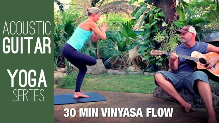 Six String Yoga: Our Classes with Live Acoustic Guitar, Erin Sampson, Five Parks Yoga