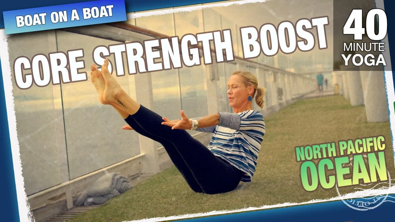 Boat Pose and Core Work Without Straining Your Neck or Low Back, Erin Sampson, Five Parks Yoga