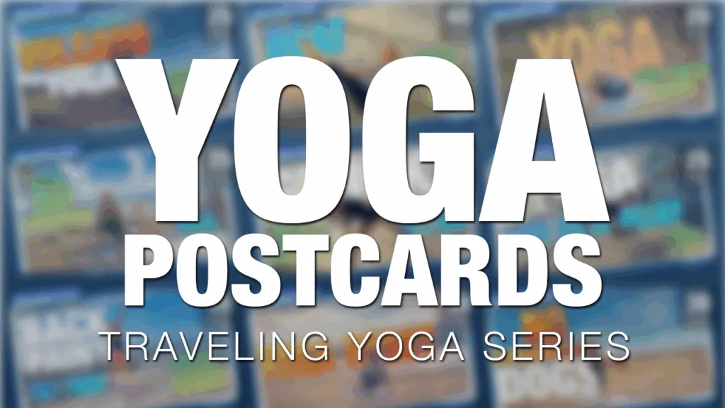 The Traveling Yoga Postcard Series